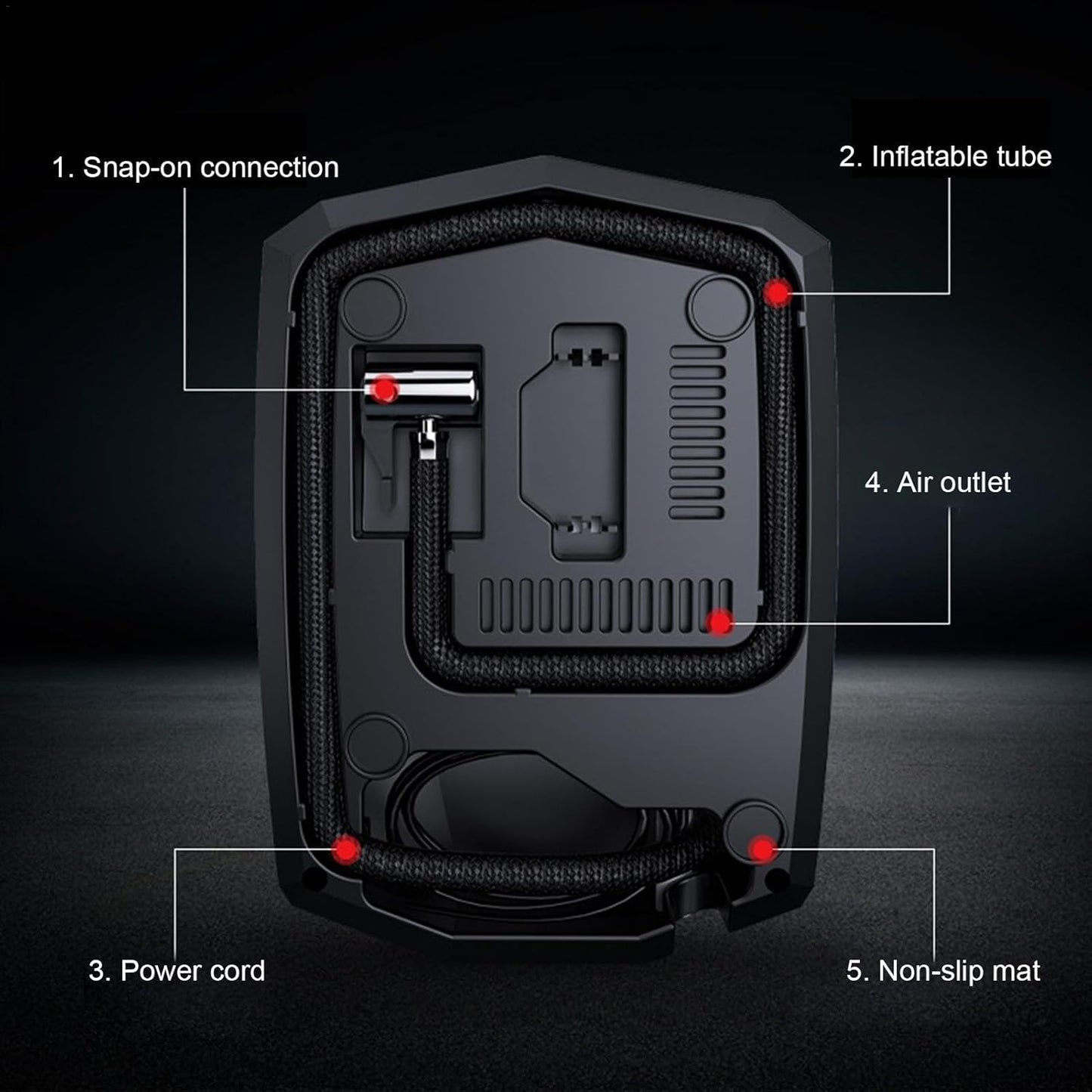 TurboAir Pro™:¡Infla tus llantas en solo 1 minuto!