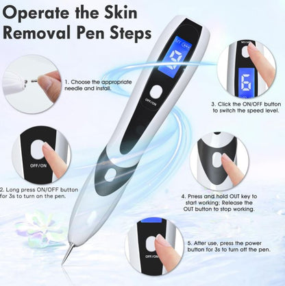 ClearSkin Pro™ – Elimina Manchas, Verrugas y Tatuajes Desde Casa