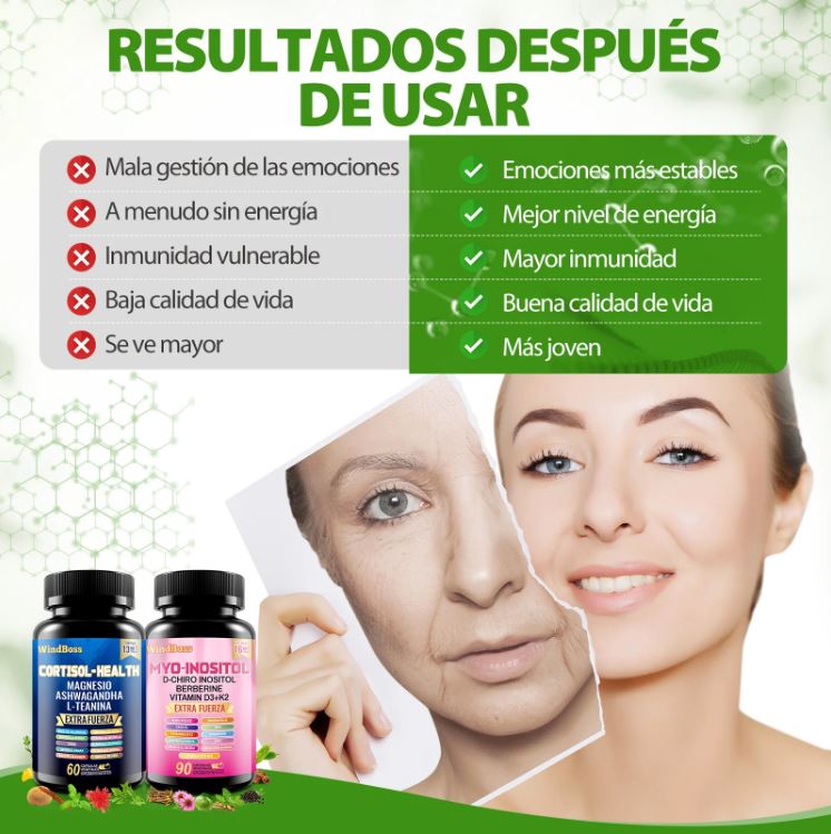 ZenPower Duo™:El combo premium que combina Ashwagandha, Magnesio, Inositol y más