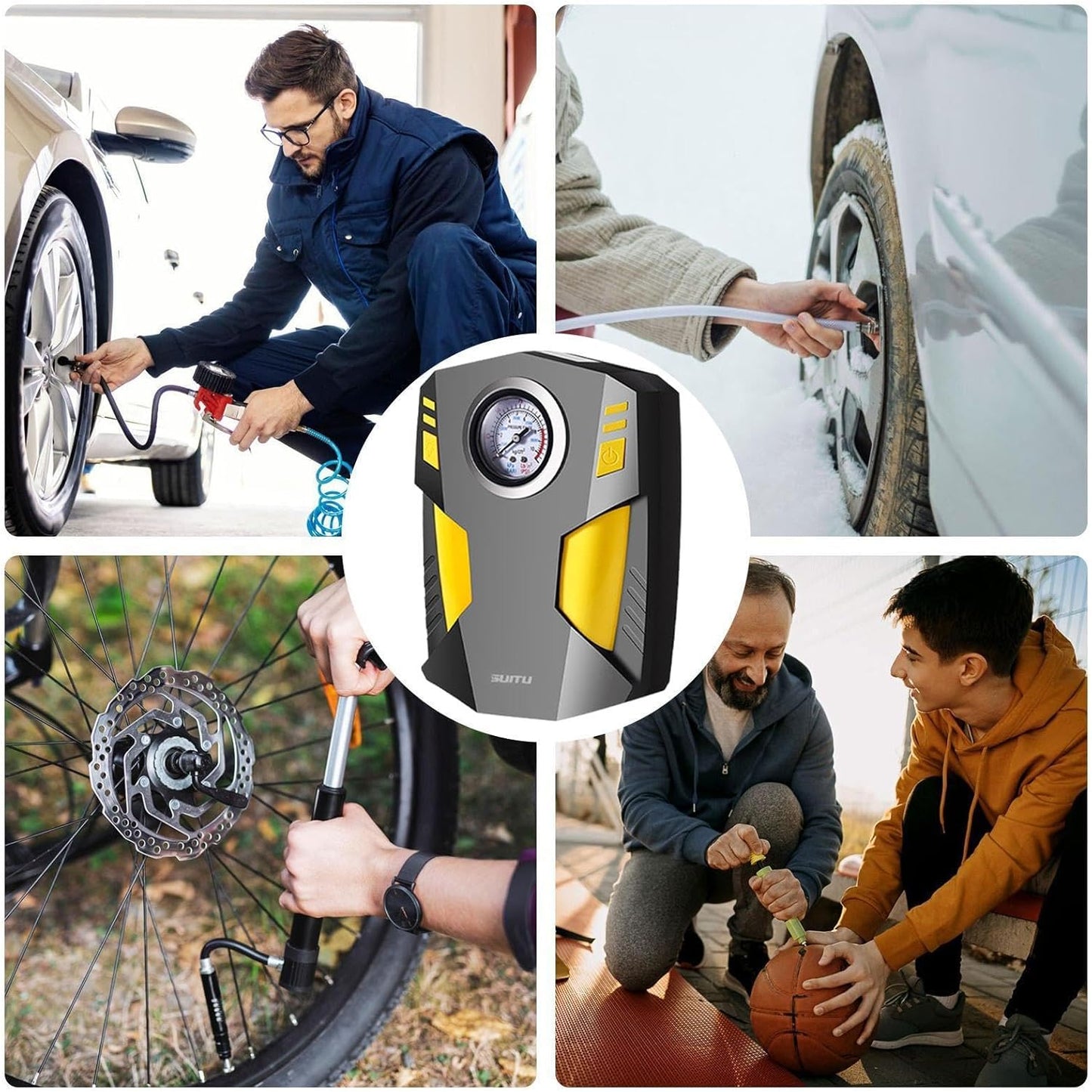 TurboAir Pro™:¡Infla tus llantas en solo 1 minuto!