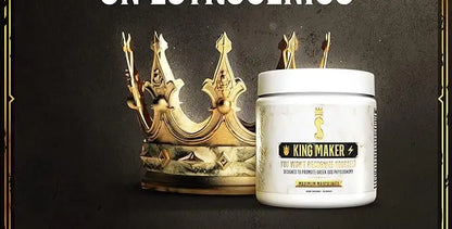King Maker - Suplemento con Tongkat Ali, Turkesterona, Ecdisterona, Fadogia Agrestis, betarraga roja, maca negra y zinc (13 en 1)