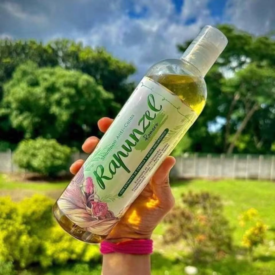 Shampoo Champú Artesanal con Romero para el cuidado del cabello, anticaída del cabello, antipicazón, Control de aceite, refrescante, nutritivo