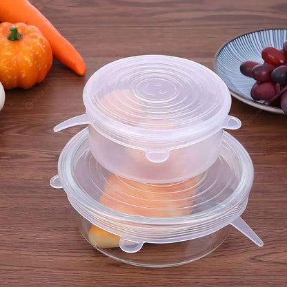 SealFlex™: 12 Tapas de silicona reutilizables que sellan frescura en segundos 🍓🥑♻️