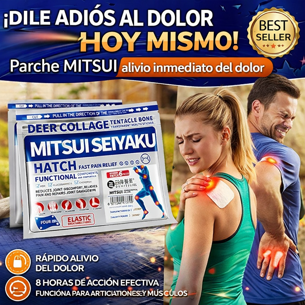 Parche MITSUI para aliviar el dolor