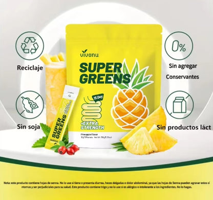 Paquete de Polvo de Piña - Sabor Puro de Piña, Sabroso y Saludable, Limpia el Tracto Intestinal y Ayuda a Mantener un Sistema Digestivo Saludable, Vale la Pena Tener para la Salud Familiar.