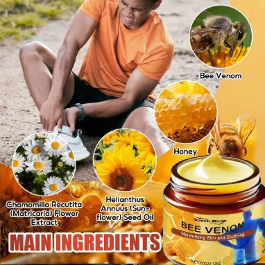 Crema facial Bee Venom Reafirmante Lifting Calmante Aclarar Reparar Enrojecimiento Piel dañada Fortalecer la barrera Iluminar Nutrir Crema corporal