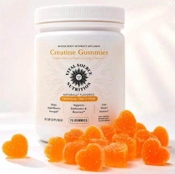 Creatine Gummies Women’s- “NO QUIERO VERME MÁS GRANDE, QUIERO VERME MÁS FUERTE”