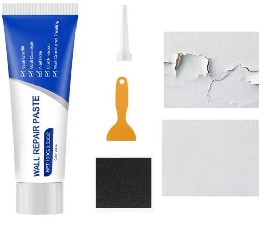 Kit de reparación de paneles de yeso con orificio para pared, pasta de reparación