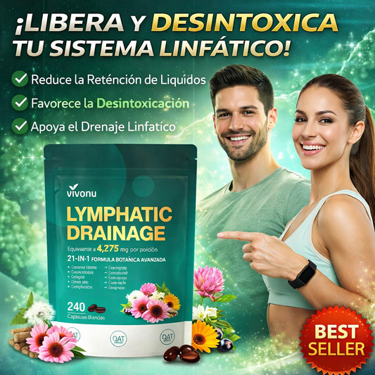 Suplementos de drenaje linfático  para hombres y mujeres