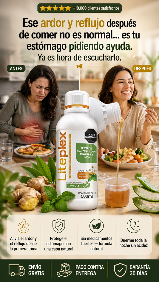 Liteplex /adios gastritis y reflujo 500 ml