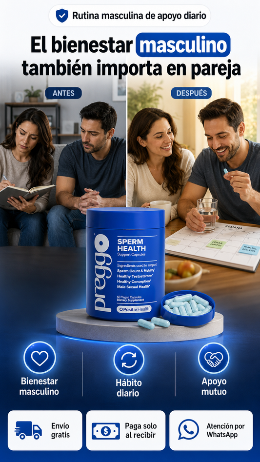 Preggo Sperm Health Support Capsules — O Positiv Health