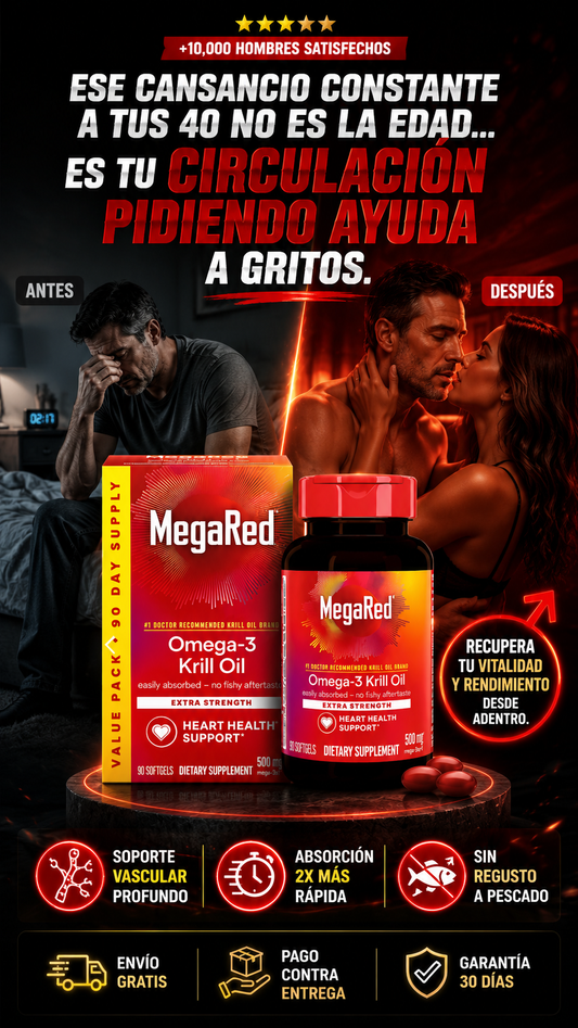 Suplemento Megared Omega 3 90 capsulas