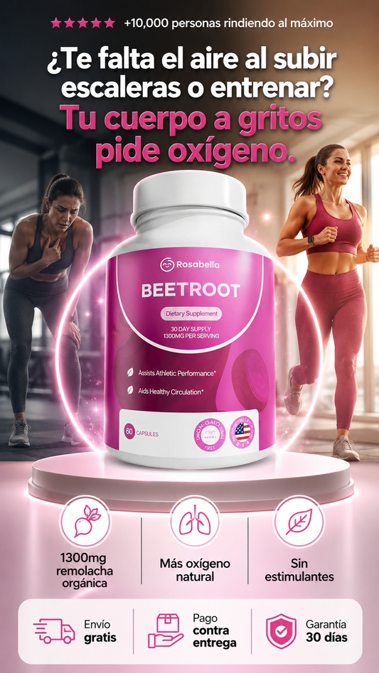 Suplemento Beetroot Remolacha Rosabella