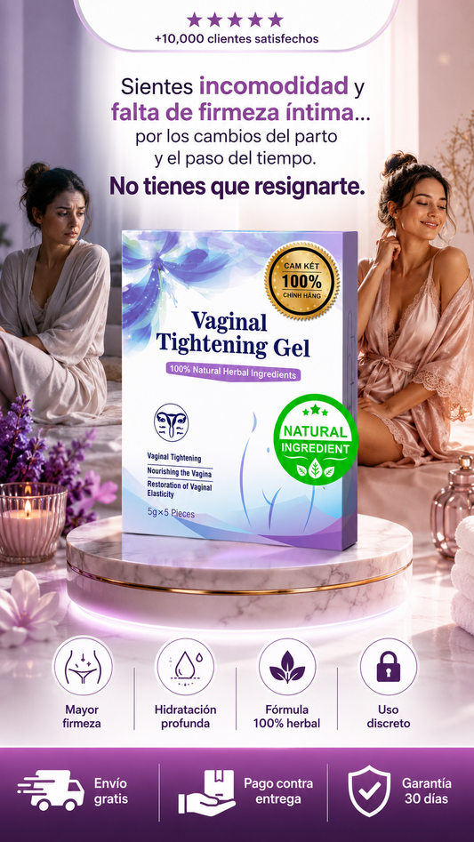 Gel Reafirmante Vaginal Viral 5 Pcs