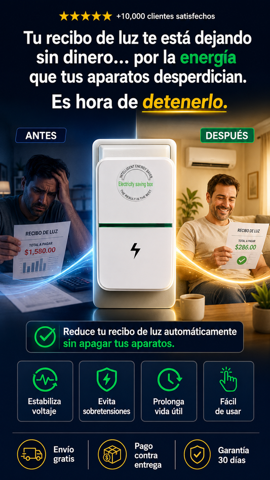 Ahorrador de Energia Luz Electricidad