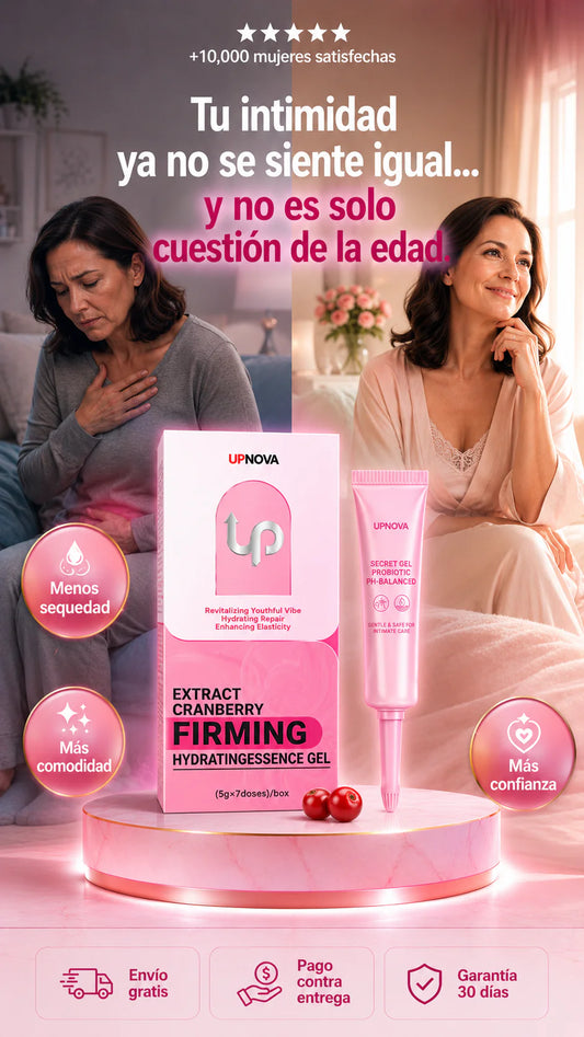 Gel de recuperación íntima, gel hidratante íntimo probiótico, 0.11 oz x 7 tubos | Equilibrio de pH, control de olores, brillo y reafirmante | Gel de cuidado íntimo para mujer para sequedad y sensibilidad