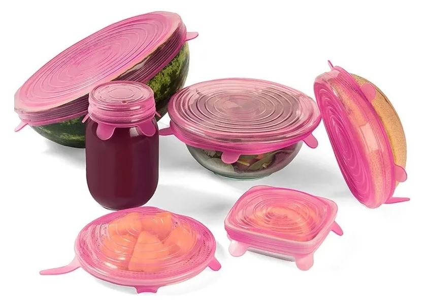 SealFlex™: 12 Tapas de silicona reutilizables que sellan frescura en segundos 🍓🥑♻️