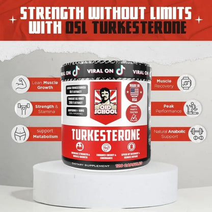¡Máxima Potencia y Energía! , Fórmula Avanzada con 1500mg de Turkesterona + Tongkat Ali + Vitaminas Esenciales