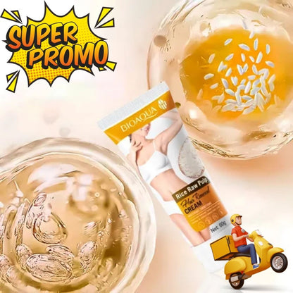 Crema depiladora indolora para zonas sensibles y también para ahí abajo