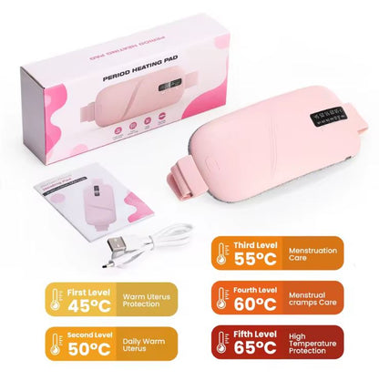 RUIAO™:💕 Despídete del dolor menstrual con calor terapéutico y masaje relajante