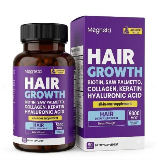 Suplemento Hair Growth Megneta Cabello