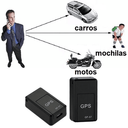 Mini GPS Compacto y Preciso - Localiza Todo en Tiempo Real