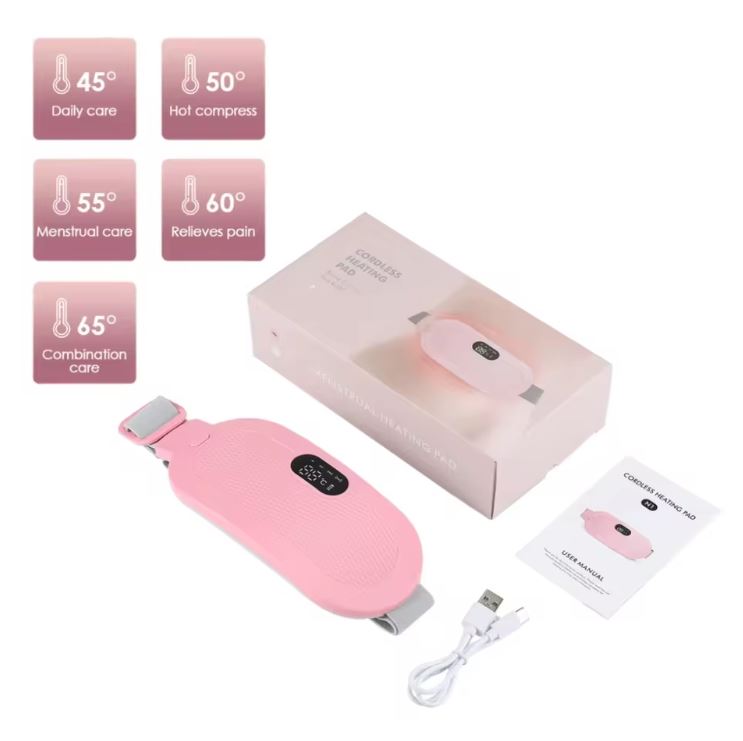 RUIAO™:💕 Despídete del dolor menstrual con calor terapéutico y masaje relajante
