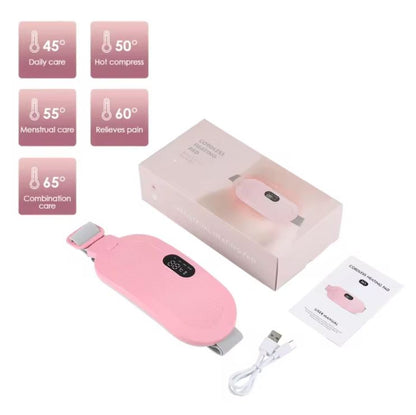 RUIAO™:💕 Despídete del dolor menstrual con calor terapéutico y masaje relajante