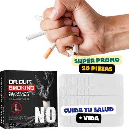 SmokeFree Patch™:¡Deja de fumar de forma natural y sin sufrimiento! - 20 PARCHES