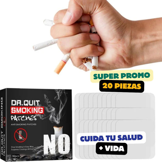 SmokeFree Patch™:¡Deja de fumar de forma natural y sin sufrimiento! - 20 PARCHES