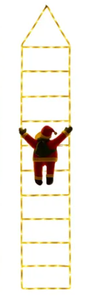 Escalera Luces Led Navidad Exterior- calidad 2685 1.5m $110 trae 30pz，2687 3m $160 trae 30pz
