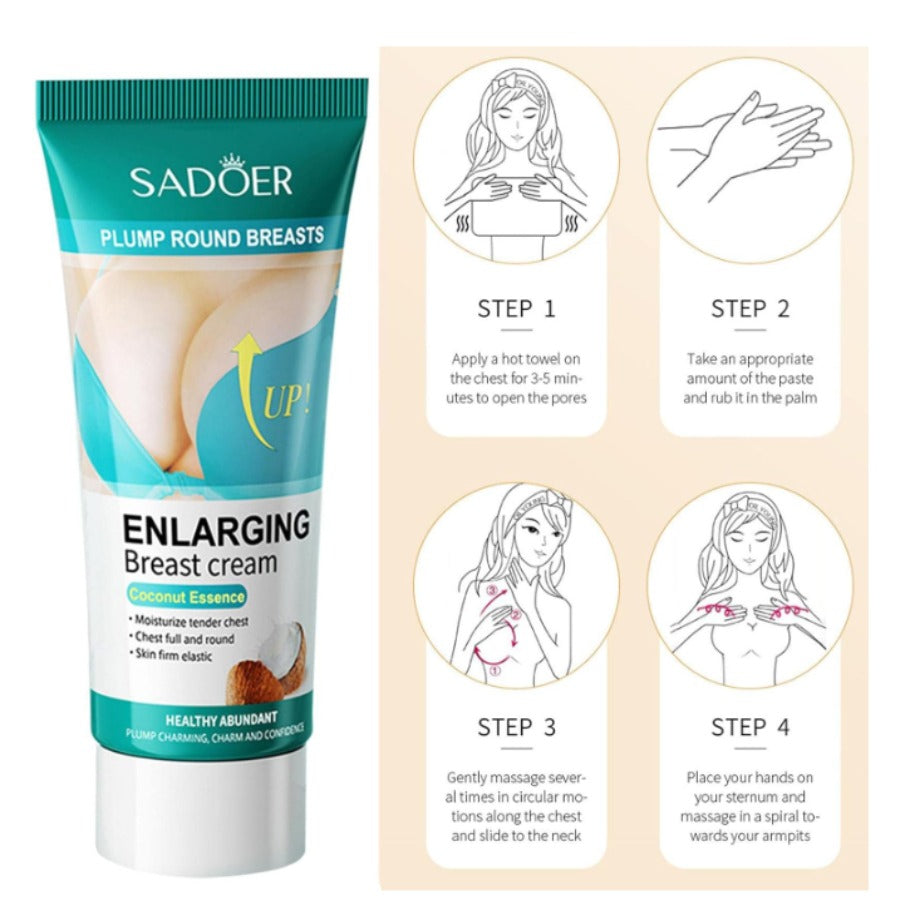 crema para agrandamiento de busto sadoer