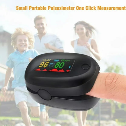 Oxímetro para tomar el pulso medico a través del dedo