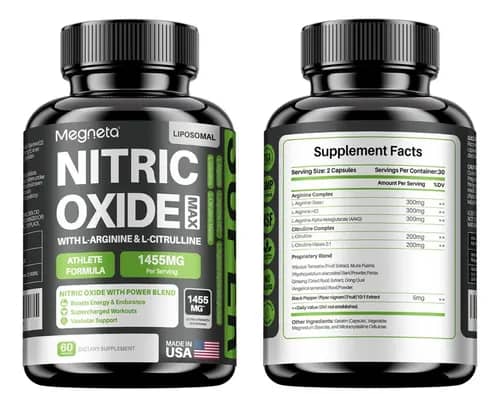 Suplemento Megneta Oxido Nítrico 60 Capsulas