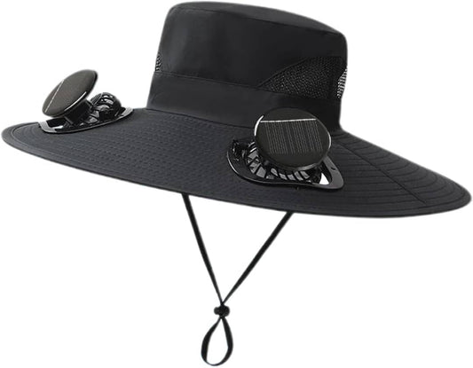 Ventilador Usb-Sombrero Para Sol