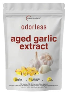 Aged Garlic Extract (300 cápsulas)-  “QUIERO APOYAR MIS DEFENSAS SIN TOMAR ALGO DIFÍCIL DE MANTENER”