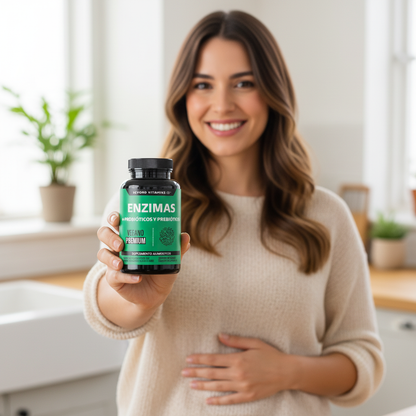 Suplemento Alimenticio Beyond Vitamins Enzimas Digestivas + Probióticos 180 cápsulas