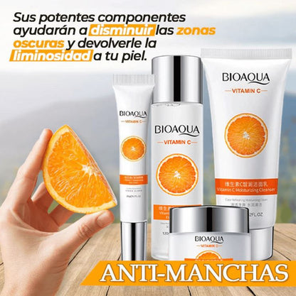 Kit X6 Rutina de Vitamina C:Recupera la luminosidad y juventud de tu piel