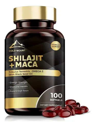 Shilajit Maca -Energía, Fuerza, Bienestar e Inmunidad en tu Rutina Diaria.