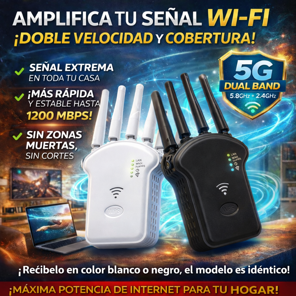 Repetidor extendido transfronterizo amplificador WIFI