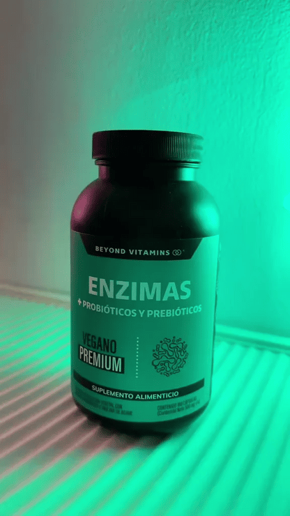 Suplemento Alimenticio Beyond Vitamins Enzimas Digestivas + Probióticos 180 cápsulas