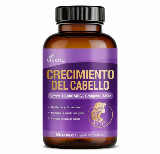 Vivonu- Biotina-Crecimiento Del Cabello
