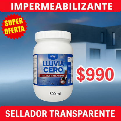 Lluvia Cero – Impermeabilizante Transparente