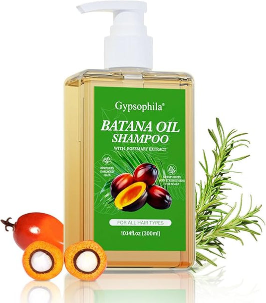 Champú de Aceite de Batana-Nutritivo y Rejuvenecedor para Suavidad y Volumen